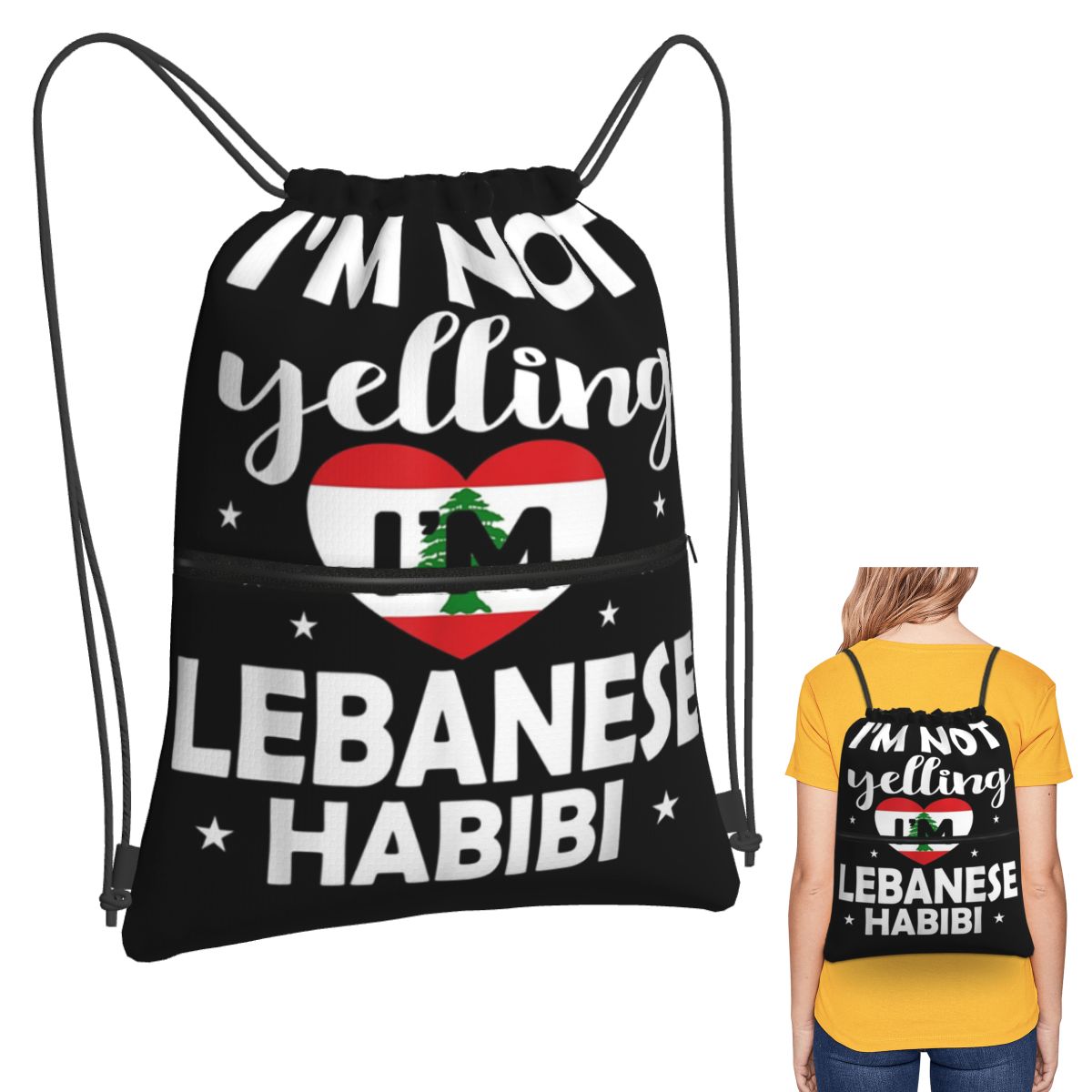 Women Bags Lebanon - Bendera Lebanon Warisan Lebanon Tas Ransel