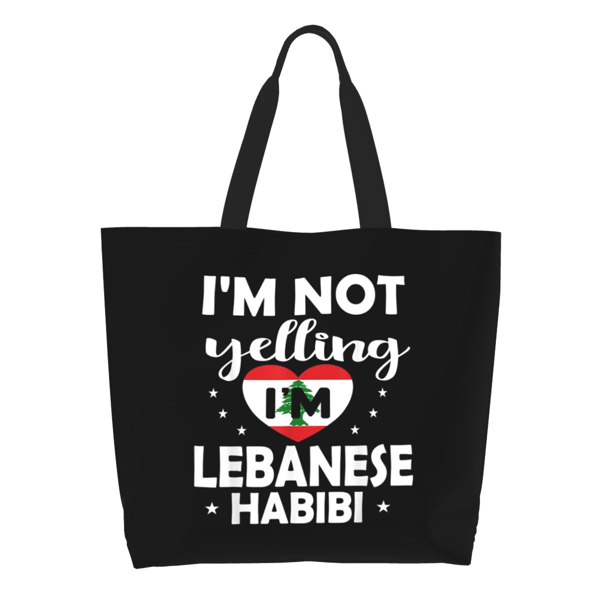Women Bags Lebanon - Bendera Lebanon Warisan Lebanon Tas Belanja