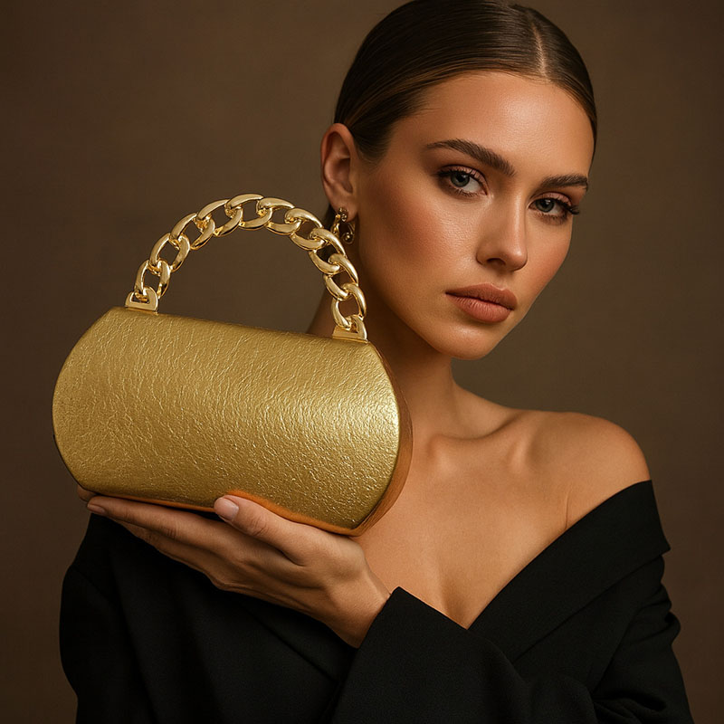 Women'S Evening Bags - Tas Selempang Wanita Mewah Model Kotak