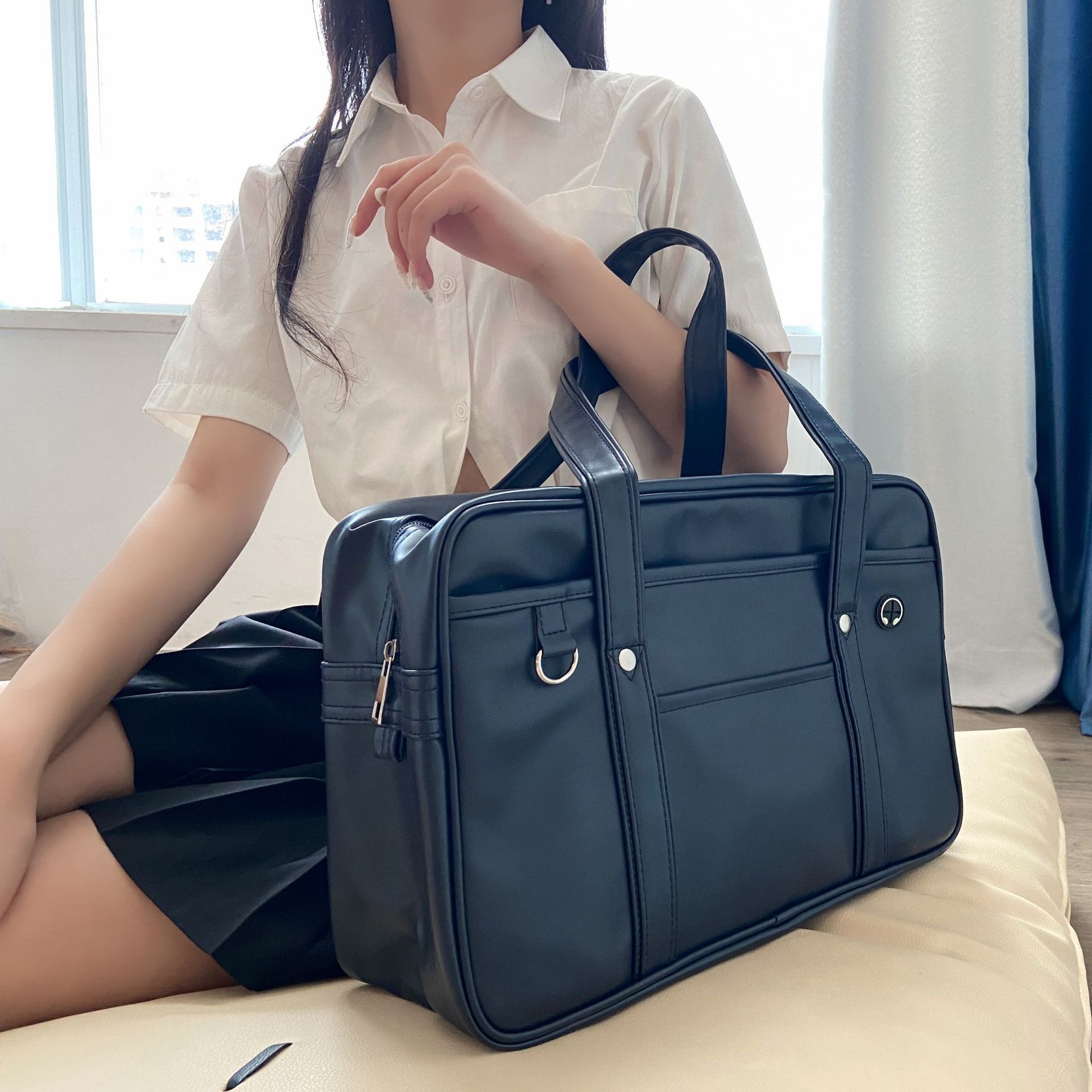 Women Bags Zara - Tas kurir murid Jepang dua dimensi,