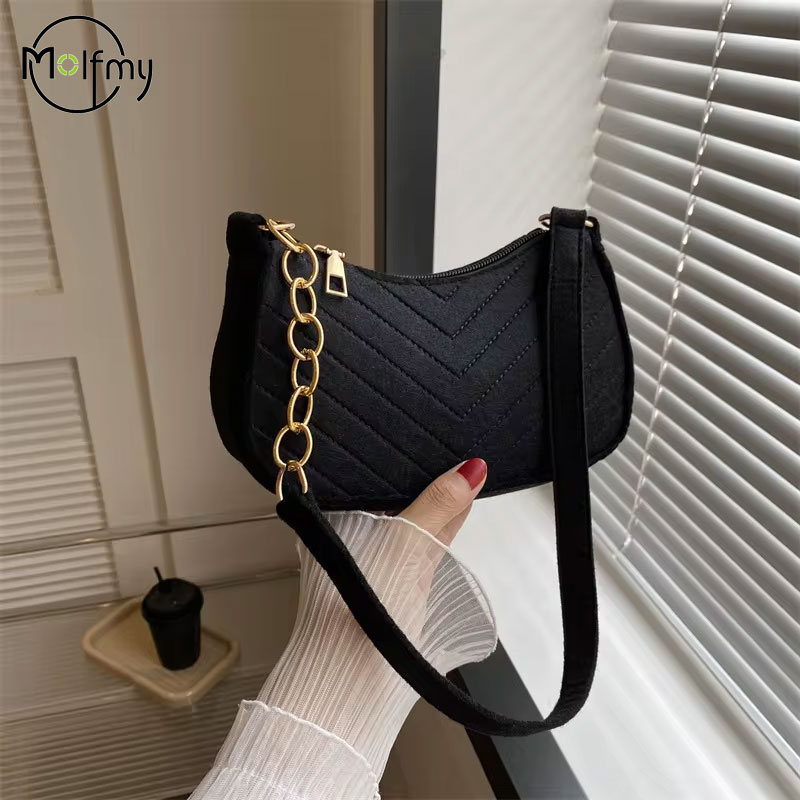 Women Bags Chanel - Tas bahu Mini untuk wanita mode