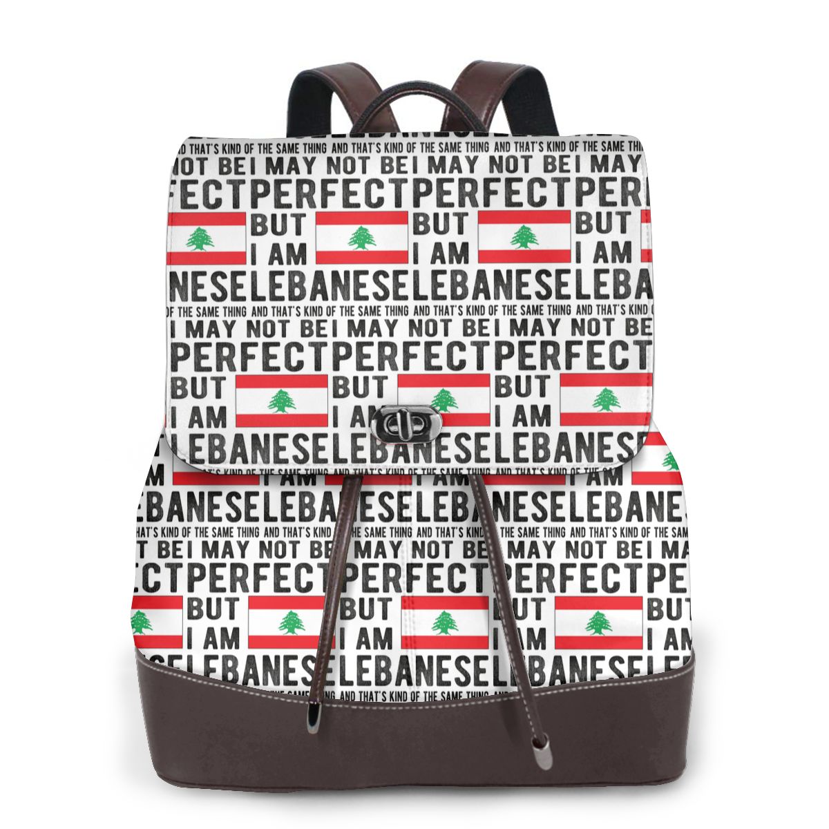 Women Bags Lebanon - Bendera Lebanon Warisan Lebanon Tas Buku