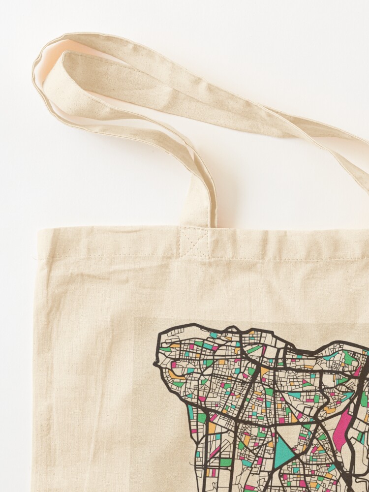 Beirut, Lebanon Tas Tote Peta  - Women Bags Lebanon ulasan dan harga