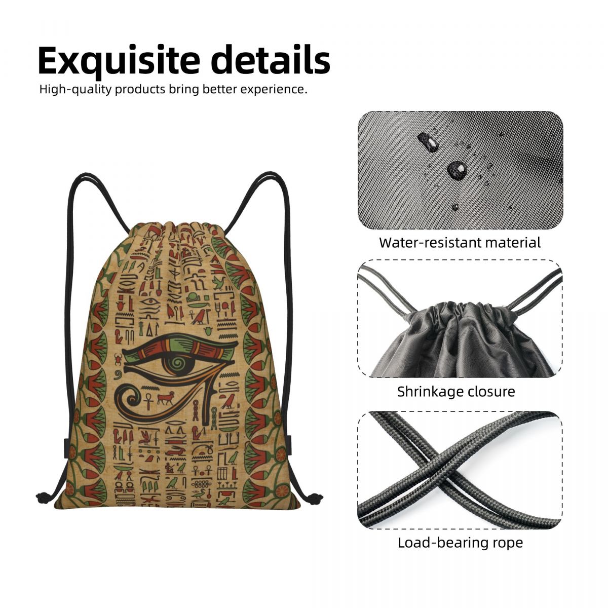 Tas Serut Mata Horus Mesir unt - Women Bags In Egypt ulasan dan harga