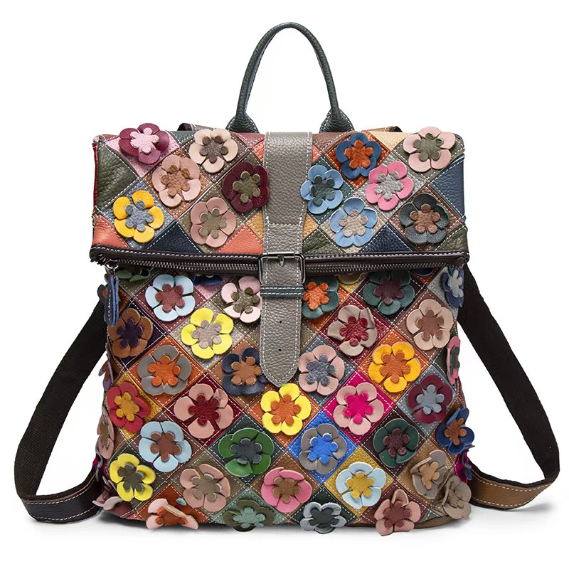 Tas Ransel Kulit Asli Wanita V - Women Bags Casual ulasan dan harga