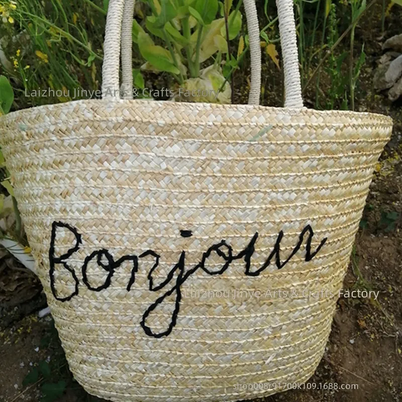 Tas Anyaman Jerami Gandum Bord - Women Bags Casual ulasan dan harga