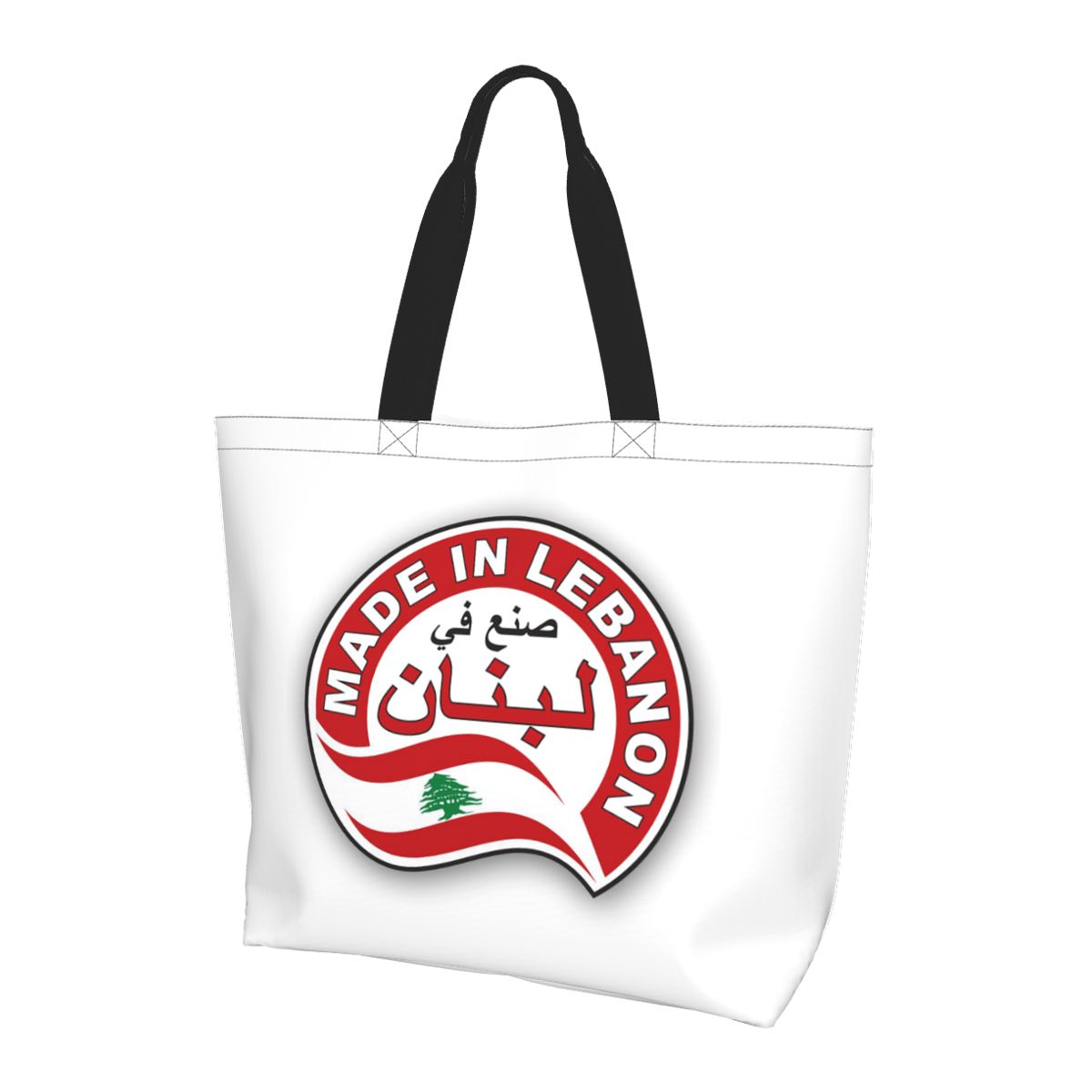 Tas Belanja Kanvas Bendera Leb - Women Bags Lebanon ulasan dan harga