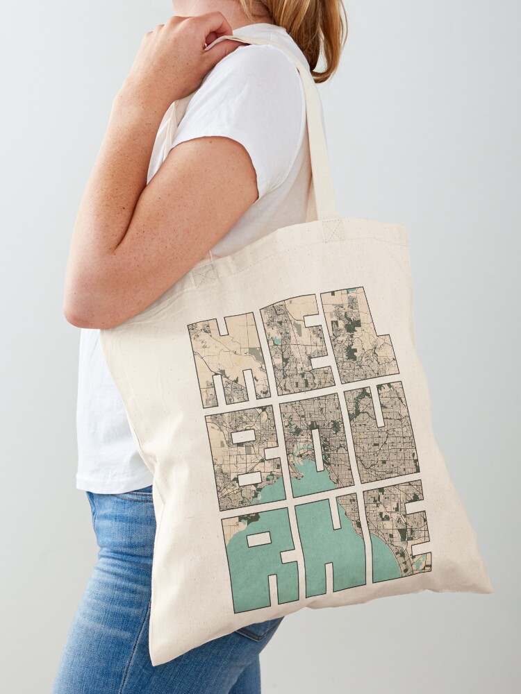 Peta Kota Melbourne, Australia - Women Bags Australia ulasan dan harga