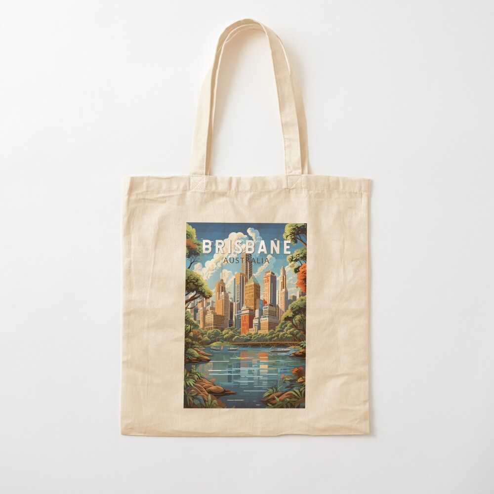Tas Tote Vintage Seni Perjalan - Women Bags Australia ulasan dan harga