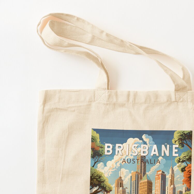 Tas Tote Vintage Seni Perjalan - Women Bags Australia ulasan dan harga