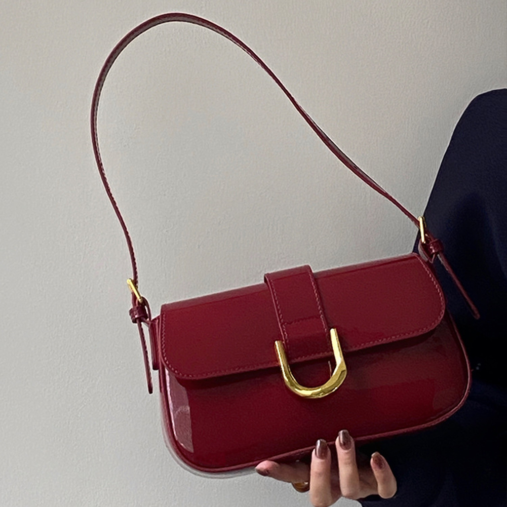 Tas bahu kulit paten mewah unt - Women Bags Zara ulasan dan harga