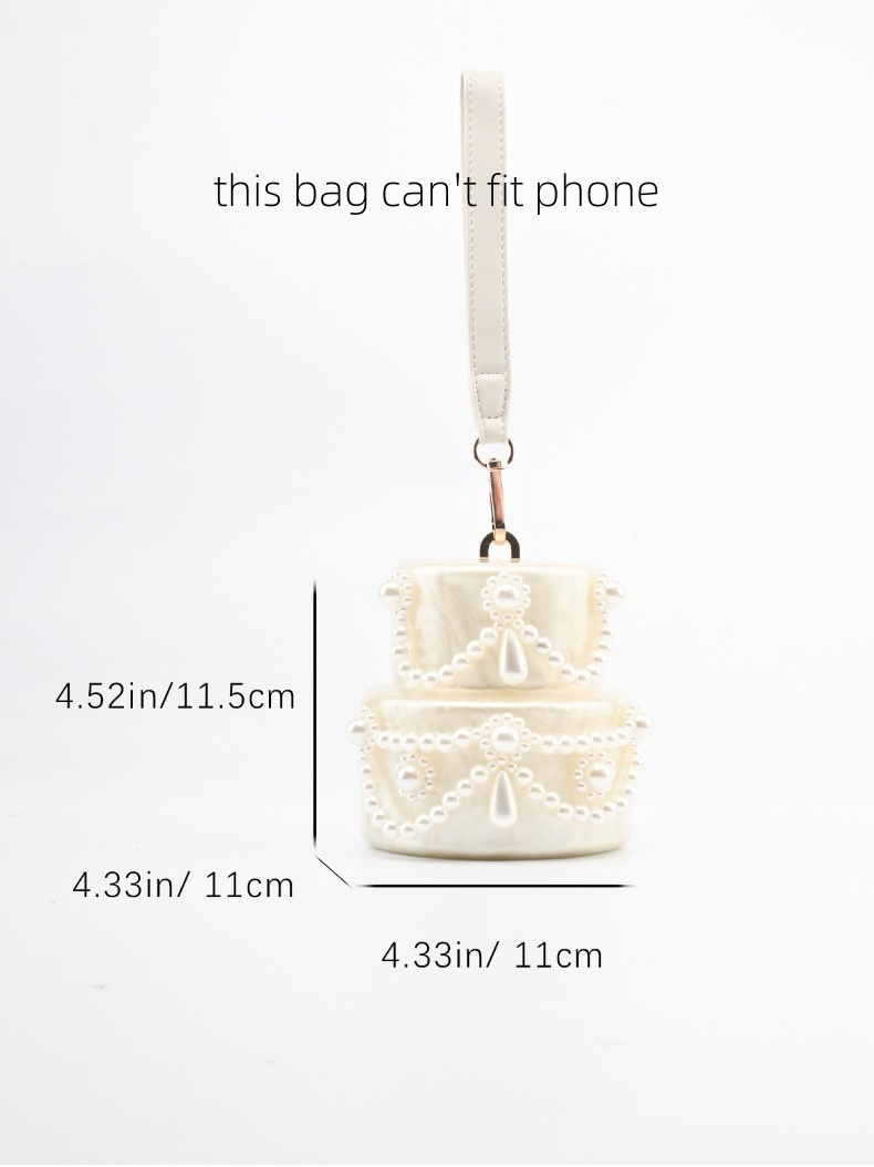 Tas tangan bentuk kue, tas tan - Women'S Evening Bags ulasan dan harga