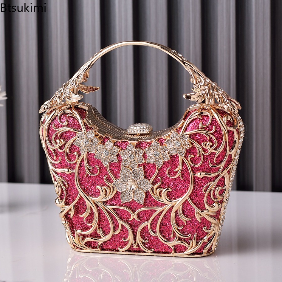 Tas Malam Logam Berongga Tas T - Women'S Evening Bags ulasan dan harga