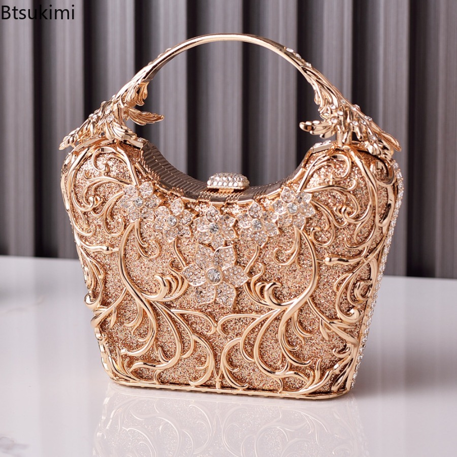 Tas Malam Logam Berongga Tas T - Women'S Evening Bags ulasan dan harga