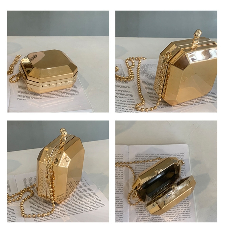 Tas Selempang Kotak PVC Kecil  - Women'S Evening Bags ulasan dan harga