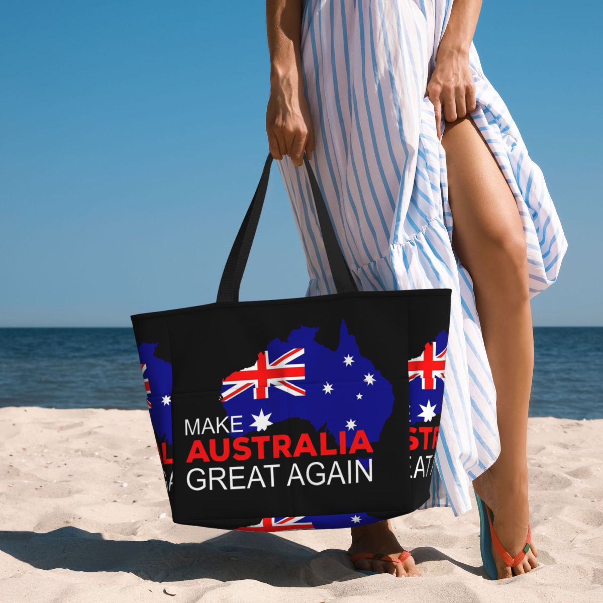Tas Tote Pantai Make Australia - Women Bags Australia ulasan dan harga