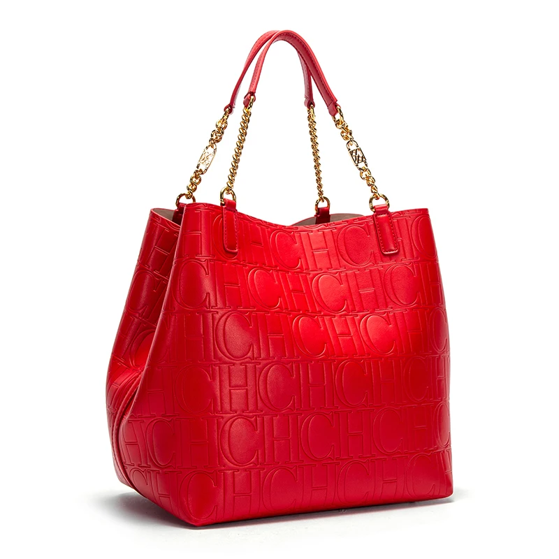 CHCH tas Tote wanita timbul ba - Women Bags Low Price ulasan dan harga