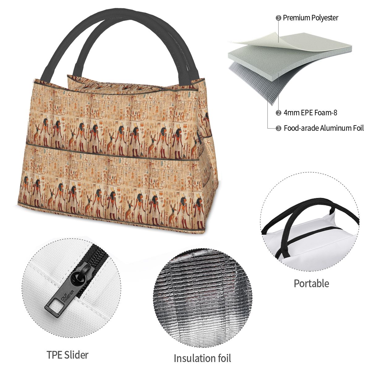 Tas Makan Siang Terisolasi Mot - Women Bags In Egypt ulasan dan harga