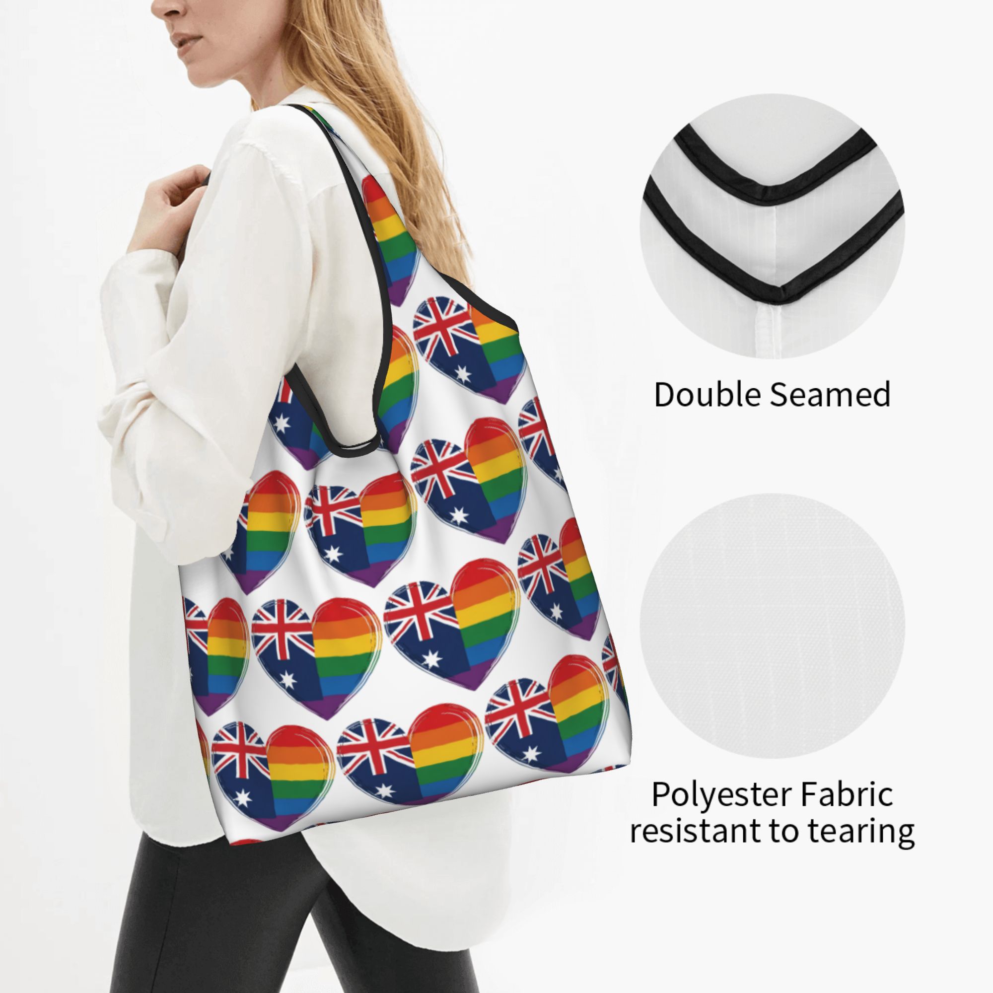 LGBTQ Australia Gay Pride Hear - Women Bags Australia ulasan dan harga