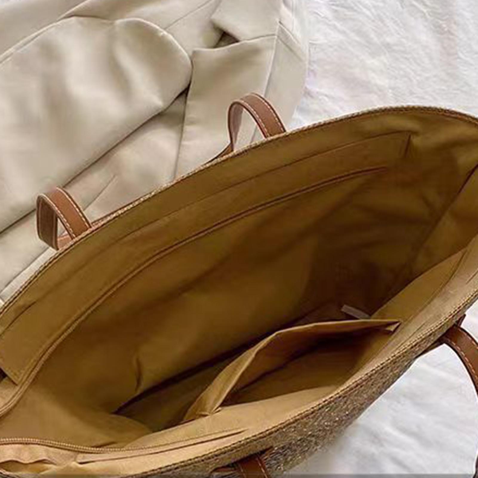 Tas Tote Jerami Boho Besar Bar - Women Bags For Office ulasan dan harga